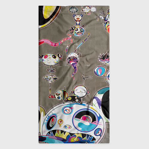 Бандана Takashi Murakami арт с языками / 3D-принт – фото 3