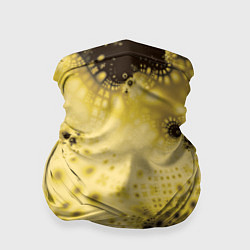Бандана-труба Коллекция Journey Желтый 588-4, цвет: 3D-принт