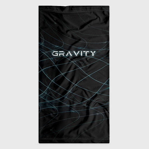 Бандана Gravity blue line theme / 3D-принт – фото 3