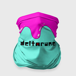 Бандана-труба Deltarune - Подтёки, цвет: 3D-принт