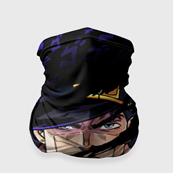 Бандана-труба JOJOS BIZARRE ADVENTURE ЛИЦО ГЕРОЯ, цвет: 3D-принт