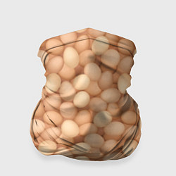 Бандана-труба Куриные Яйца, цвет: 3D-принт