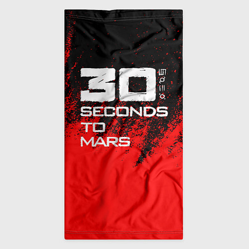 Бандана 30 Seconds to Mars: Брызги / 3D-принт – фото 3