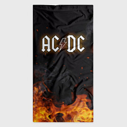 Бандана-труба ACDC - Fire, цвет: 3D-принт — фото 2