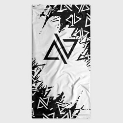 Бандана-труба Адель певица паттерн, цвет: 3D-принт — фото 2