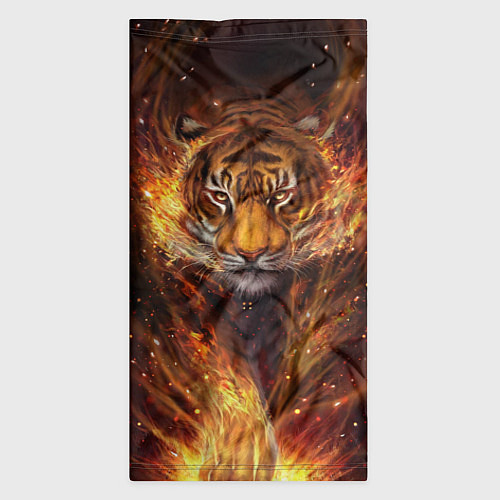 Бандана Огненный тигр Сила огня / 3D-принт – фото 3