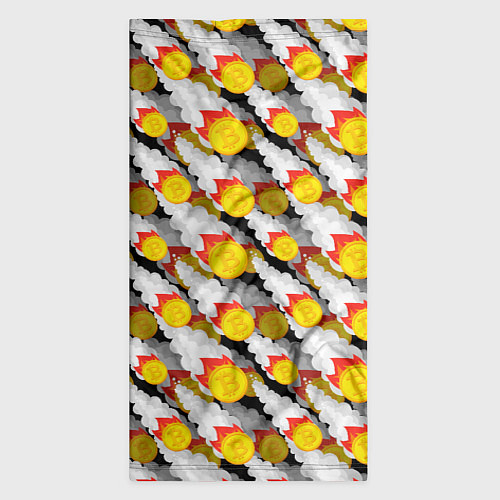 Бандана Падение Биткоина / 3D-принт – фото 3