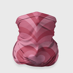 Бандана-труба Сердца LOVE, цвет: 3D-принт