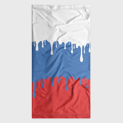Бандана Флаг России потёки / 3D-принт – фото 3