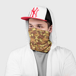 Бандана-труба Творческий камуфляж в военном стиле, цвет: 3D-принт — фото 2