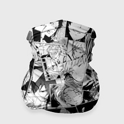 Бандана-труба Bungo Stray Dogs pattern, цвет: 3D-принт