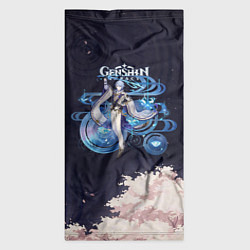 Бандана-труба Genshin Impact - Kamisato Ayato, цвет: 3D-принт — фото 2
