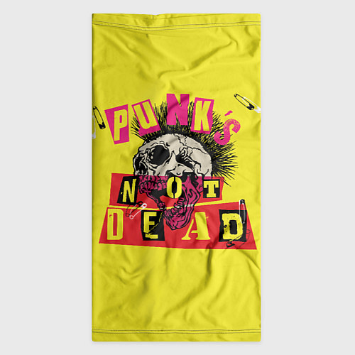 Бандана Punks Not Dead - Панки Хой! / 3D-принт – фото 3