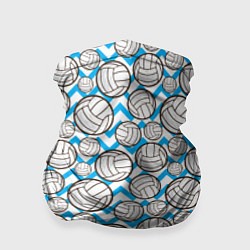 Бандана-труба Мячи Волейбольные, цвет: 3D-принт