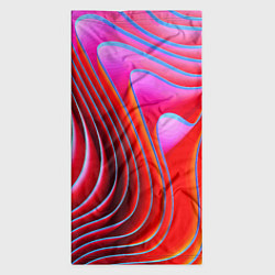 Бандана-труба Разноцветные неоновые полосы Волна Multicolored ne, цвет: 3D-принт — фото 2