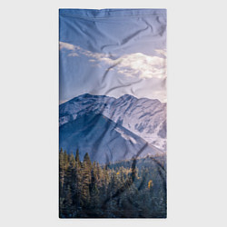 Бандана-труба Горы Лес Солнце, цвет: 3D-принт — фото 2