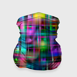 Бандана-труба ОПТИЧЕСКАЯ ИЛЛЮЗИЯ ЦВЕТА, цвет: 3D-принт