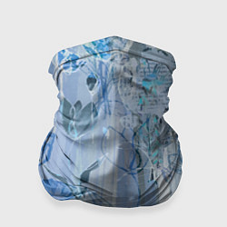 Бандана-труба Floral collage Растительный коллаж, цвет: 3D-принт
