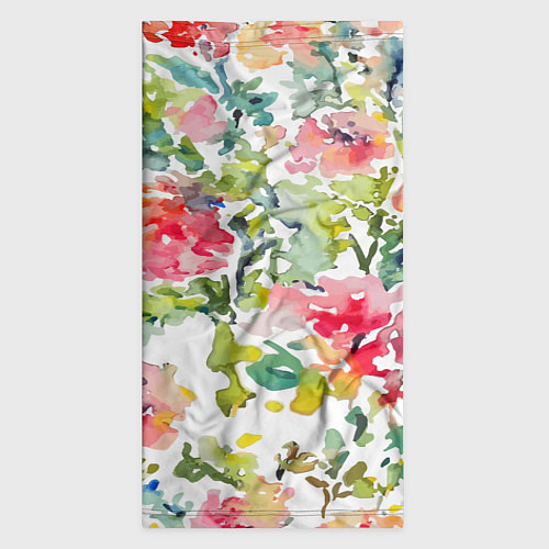 Бандана Floral pattern Watercolour Summer / 3D-принт – фото 3