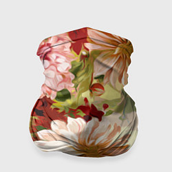 Бандана-труба Цветочное настроение Цветочки, цвет: 3D-принт
