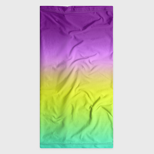 Бандана Multicolored Ombre gradient / 3D-принт – фото 3