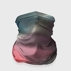 Бандана-труба Современный разноцветный абстрактный узор, цвет: 3D-принт
