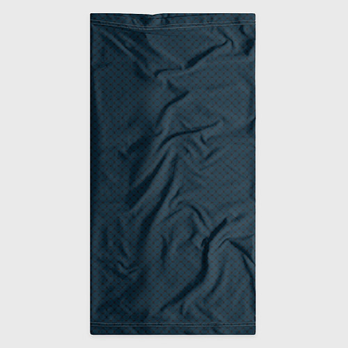 Бандана Черная сетка на темно синем / 3D-принт – фото 3