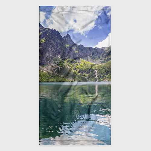 Бандана Прозрачное горное озеро / 3D-принт – фото 3