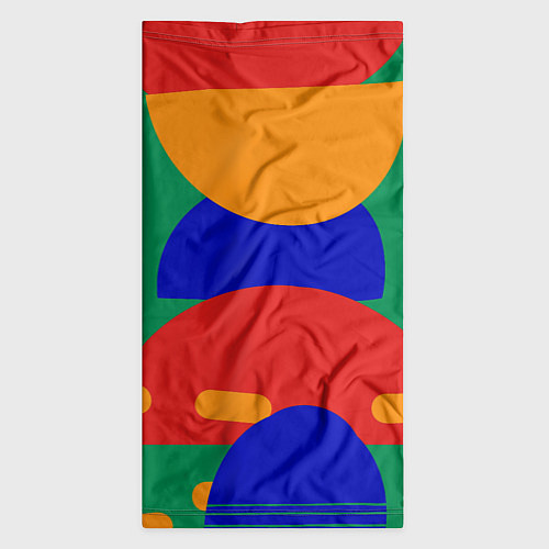 Бандана Абстракция - геометрические фигуры / 3D-принт – фото 3