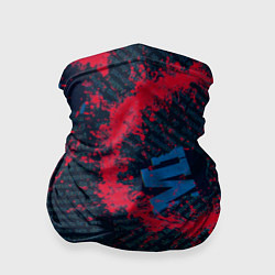 Бандана Красные чернила на газете