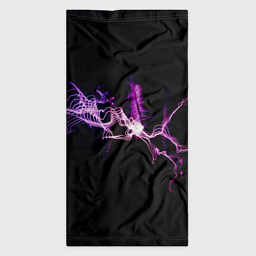 Бандана Сверкающая молния во тьме / 3D-принт – фото 3