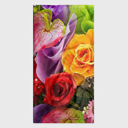 Бандана-труба Прекрасный цветочный букет, цвет: 3D-принт — фото 2