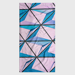 Бандана-труба Абстрактные геометрические панели, цвет: 3D-принт — фото 2