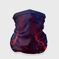 Бандана-труба Неоновая электро плата, цвет: 3D-принт