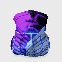 Бандана-труба Attack on Titan neon, цвет: 3D-принт