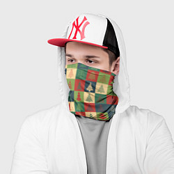 Бандана-труба Здравствуй ёлка Новый год, цвет: 3D-принт — фото 2