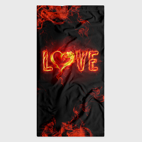 Бандана Fire love / 3D-принт – фото 3