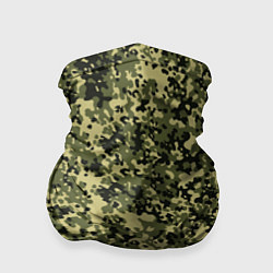 Бандана-труба Камуфляж Flecktarn Jeitai, цвет: 3D-принт