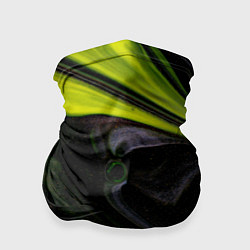Бандана-труба Зелёный песок в темноте, цвет: 3D-принт