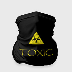 Бандана-труба TOXIC - Биологическая опасность, цвет: 3D-принт