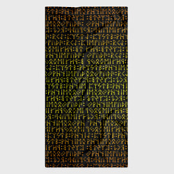 Бандана-труба Золотой рунический алфавит, цвет: 3D-принт — фото 2