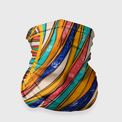 Бандана-труба Смешанная живопись, цвет: 3D-принт