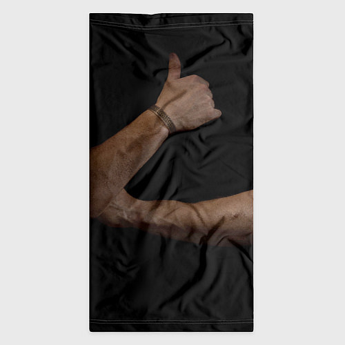 Бандана Руки в темноте / 3D-принт – фото 3