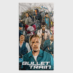 Бандана-труба Bullet train, цвет: 3D-принт — фото 2