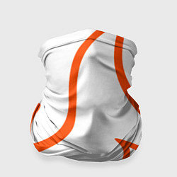 Бандана Огненные красные полосы