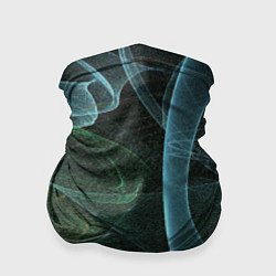 Бандана-труба Абстрактный дизайн всполохи, цвет: 3D-принт