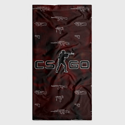 Бандана-труба CS GO с оружием, цвет: 3D-принт — фото 2