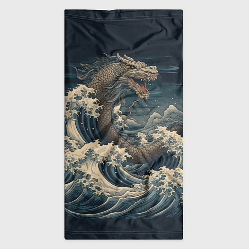 Бандана Морской дракон в японском стиле / 3D-принт – фото 3