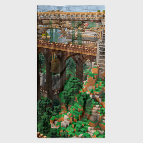 Бандана Minecraft постройка / 3D-принт – фото 3
