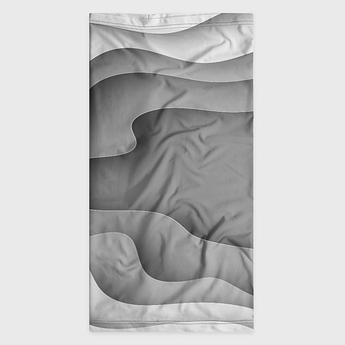 Бандана Множество оттенков серого в разломе / 3D-принт – фото 3
